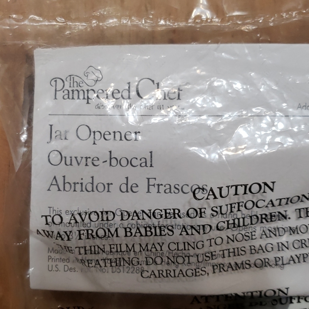 Pampered Chef Jar Opener